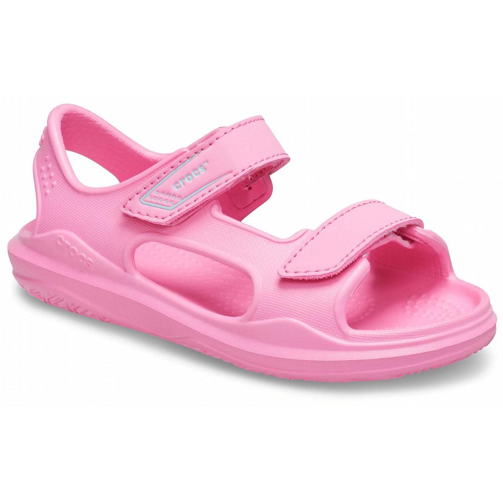 Pink Boys' Crocs Swiftwater™ Expedition Sandals | NZ 1447JPQJ